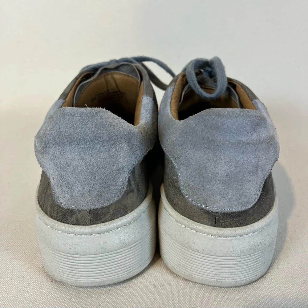 Sofft‎ Women's Gray Camouflage Casual Sneakers Modern Street Utilitarian